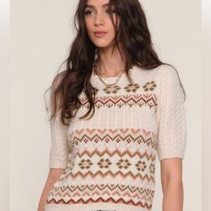 Heartloom Crème Kiki Top - NWT!